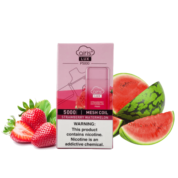 POD DESCARTAVEL LUX P5000 5% - STRAWBERRY WATERMELON - AIRISTECH