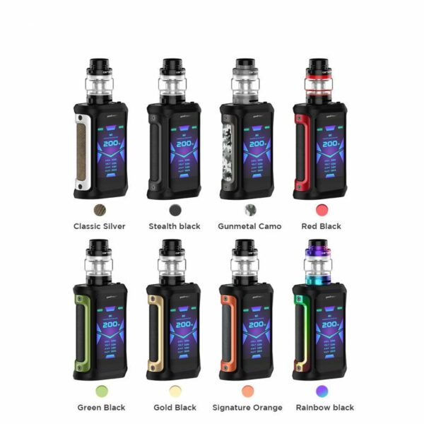 KIT AEGIS X 200W TC KIT WITH CERBERUS TANK - GEEK VAPE - Imagem 3