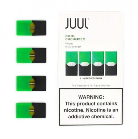 POD ( CARTUCHO ) C/ LÍQUIDO COOL CUCUMBER - JUUL