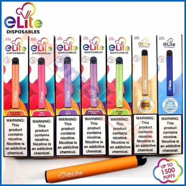 POD DESCARTÁVEL ELITE 1500 PUFFS - ICY GRAPE - Imagem 2