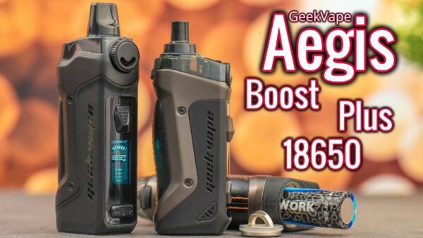 KIT GEEK VAPE AEGIS BOOST PLUS - GEEK VAPE + BATERIA 30Q 18650 - Imagem 4