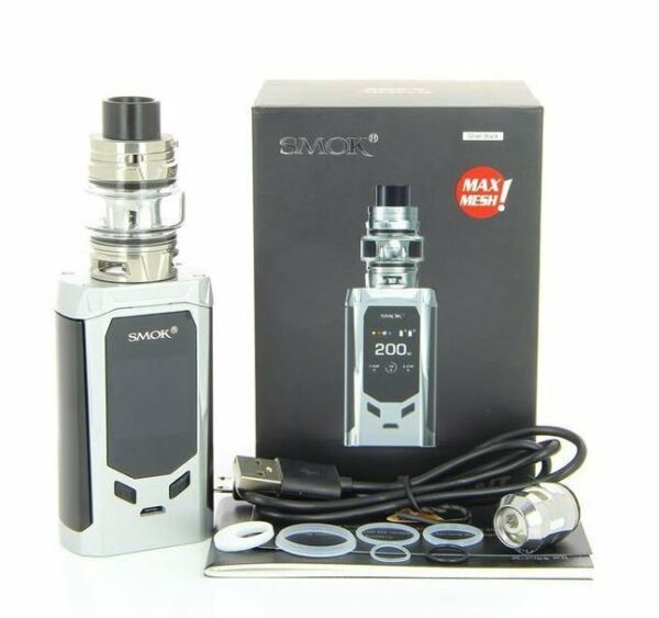 KIT R-KISS 200W C/ ATOMIZADOR TFV8 BABY V2 – SMOK - Imagem 2