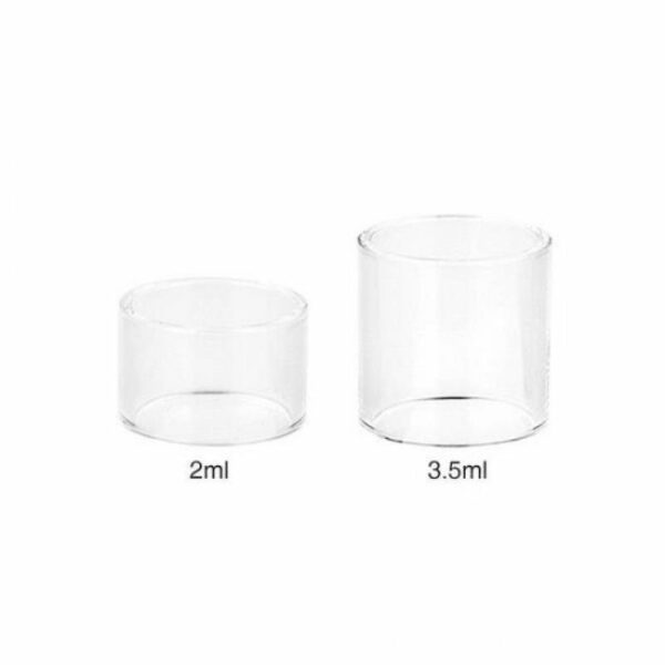 TUBO DE VIDRO DE REPOSIÇÃO VERTEX MTL RTA PYREX GLASS 3.5ML S/ ORING - HELLVAPE - Imagem 2