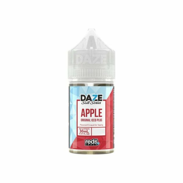 LÍQUIDO APPLE ORIGINAL ICED PLUS - REDS - NICSALT - 7 DAZE