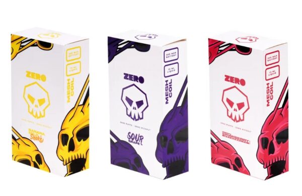 POD DESCARTÁVEL ZERO V5000 5000 PUFFS - STRAWBERRY KIWI ICE - ZERO - Imagem 2