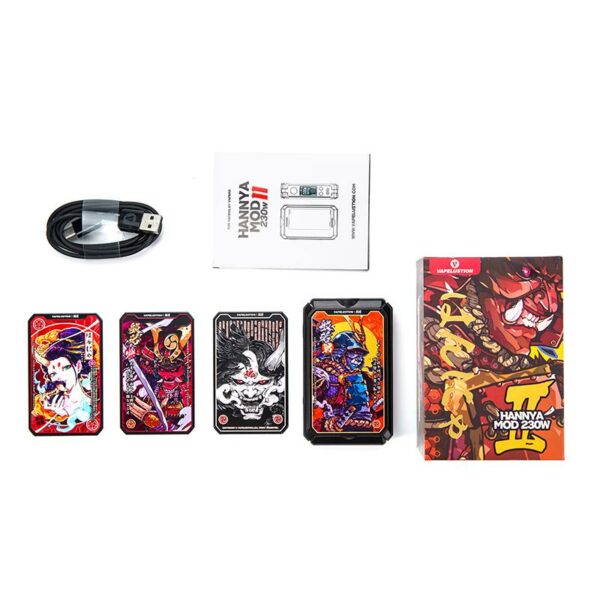 MOD HANNYA II 230W BOX MOD (SEM BATERIAS) - VAPELUSTION - Imagem 10