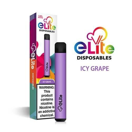 POD DESCARTÁVEL ELITE 1500 PUFFS - ICY GRAPE
