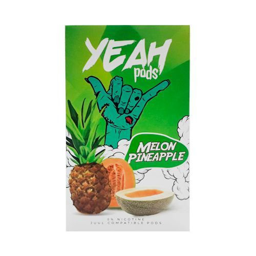 POD ( CARTUCHO ) C/ LÍQUIDO P/ JUUL MELON PINEAPPLE - YEAH