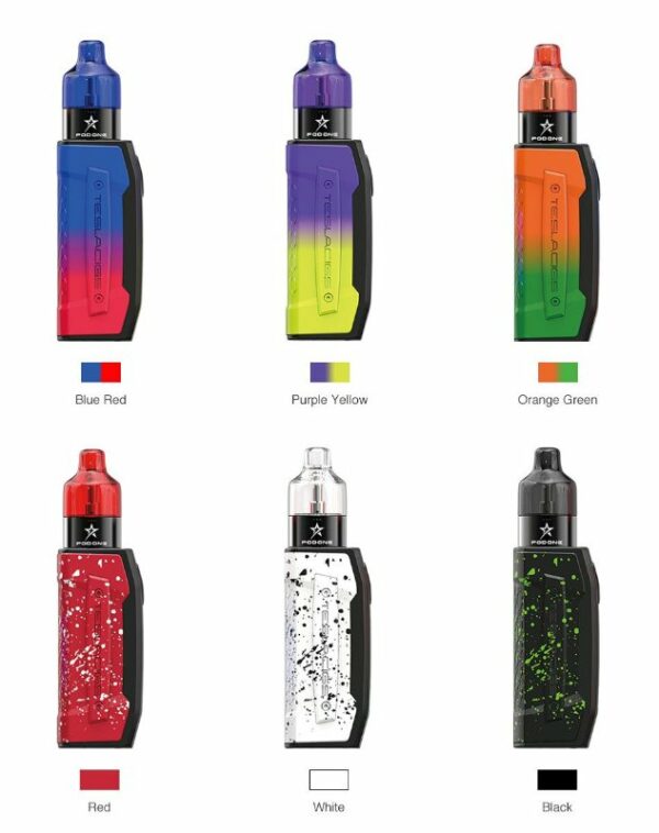 KIT TESLA FALCONS STARTER WITH POD ONE 2000MAH - TESLACIGS