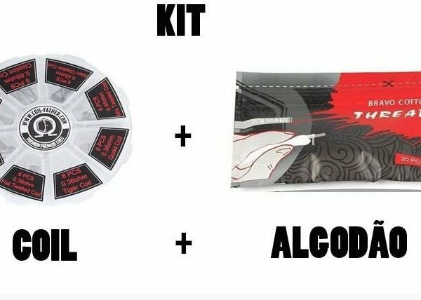 KIT COIL 8 IN 1 + ALGODÃO - COIL FATHER