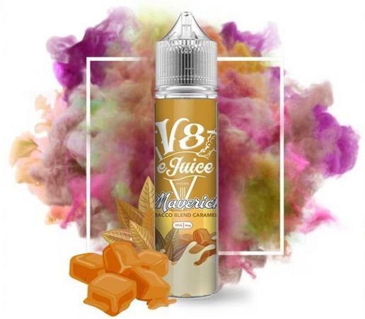 LÍQUIDO TOBACCO BLEND CARAMEL - MAVERICK - V8 E-JUICE