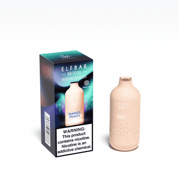POD DESCARTÁVEL BB3000 3000 PUFFS - MANGO PEACH - ELF BAR