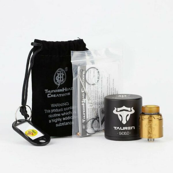 ATOMIZADOR THC TAUREN SOLO RDA 2ML 24MM - THUNDERHEAD CREATIONS - Imagem 7