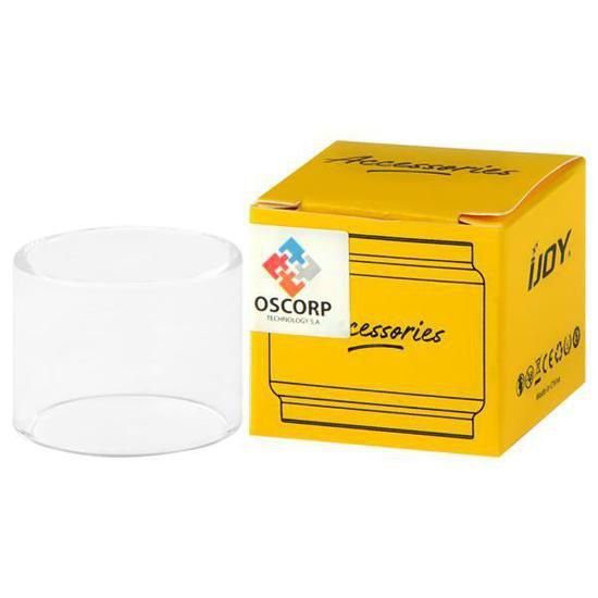 TUBO DE VIDRO DE REPOSIÇÃO CAPTAIN 6ML S/ ORING - IJOY