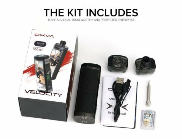 MOD POD BOX OXVA VELOCITY 100W 5ML - OXVA - Imagem 8