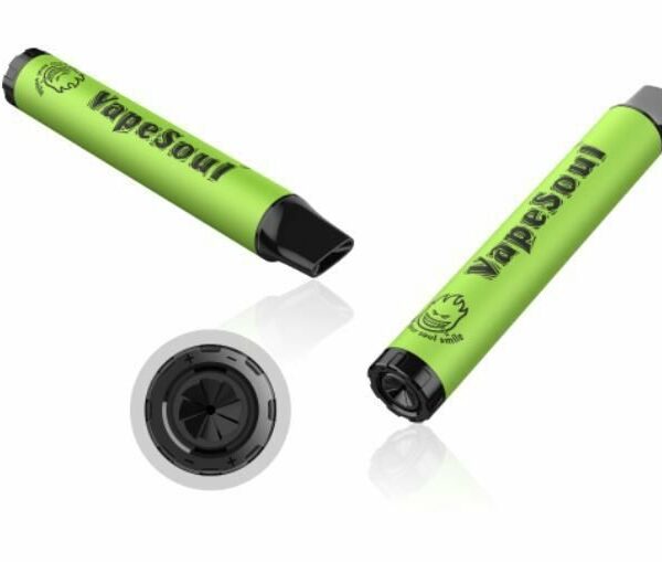 POD DESCARTÁVEL ZERO NICOTINA 1200 PUFFS C/ AJUSTE DE AIR FLOW - YUMMY GUM - VAPESOUL