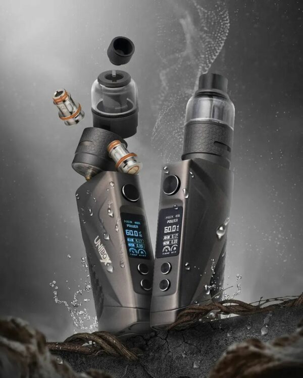 KIT VAPE UNIBOX PNM 80W- OXVA E VAPX  - Imagem 4