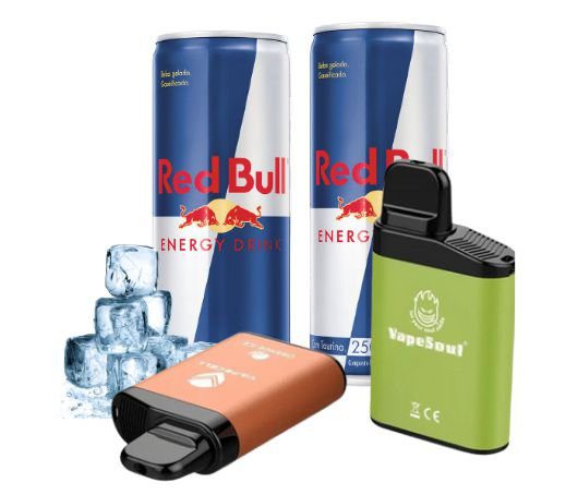 POD DESCARTÁVEL 5% NICSALT V-MAX 3500 PUFFS - ENERGY - VAPESOUL