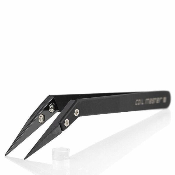 PINÇA CERÂMICA TWEEZERS CURVA - COIL MASTER - Imagem 3