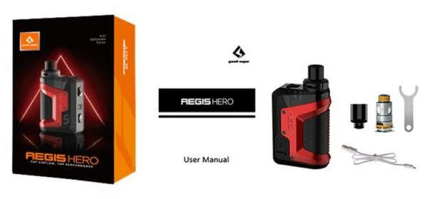 KIT POD AEGIS HERO 1200MAH - GEEK VAPE - Imagem 3