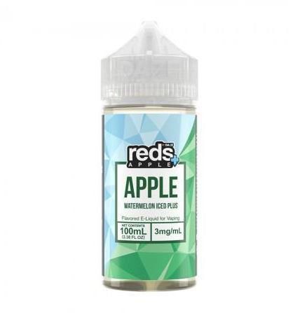 LÍQUIDO APPLE WATERMELON ICED PLUS - REDS - 7 DAZE