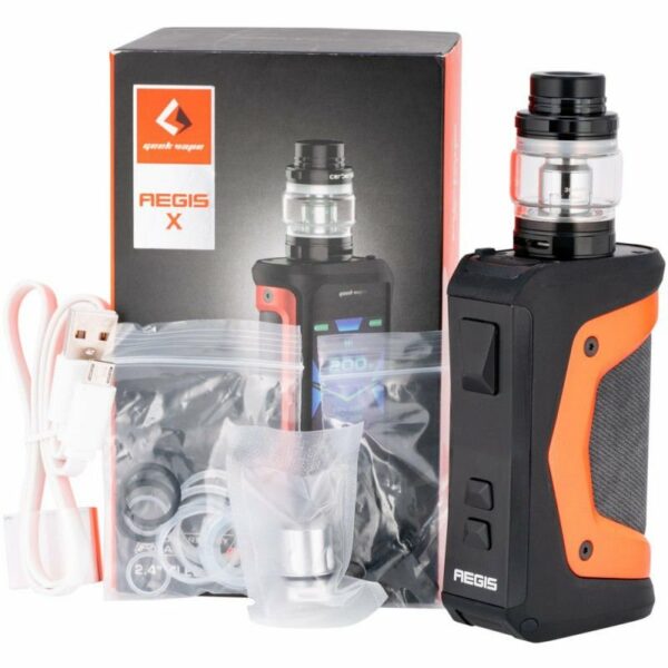 KIT AEGIS X 200W TC KIT WITH CERBERUS TANK - GEEK VAPE - Imagem 5