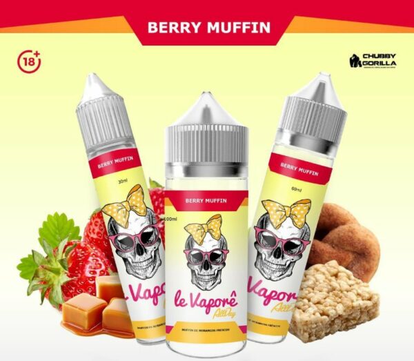 LÍQUIDO BERRY MUFFIN - LE VAPORÊ