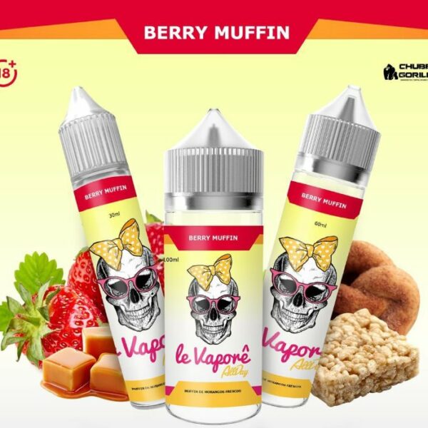 LÍQUIDO BERRY MUFFIN - LE VAPORÊ