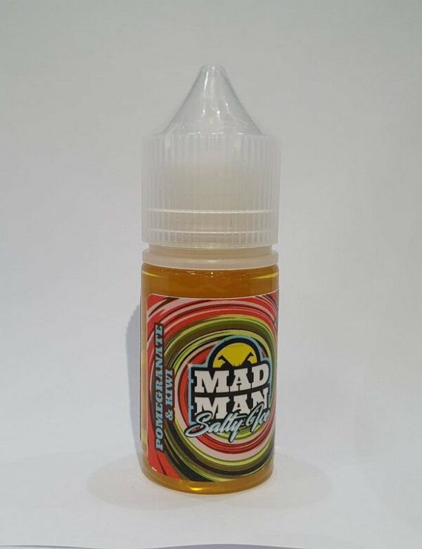 LIQUIDO POMEGRANATE & KIWI ICE - NICSALT - MAD MAN - Imagem 2
