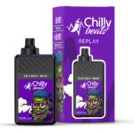 POD DESCARTÁVEL REPLAY 20000 PUFFS - TRIPLE GRAPE ICE / MELON WATERMELON ICE - CHILLY BEATS