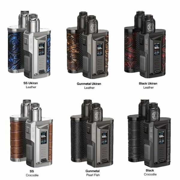 KIT VAPE CENTAURUS QUEST BF 100W C/ CENTAURUS SOLO RDA 9.5ML - LOST VAPE - Imagem 2
