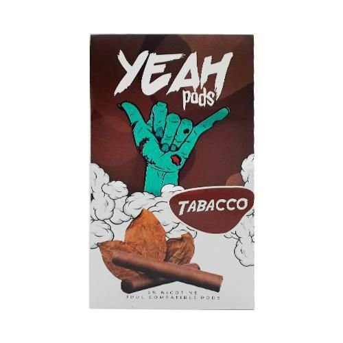 POD ( CARTUCHO ) C/ LÍQUIDO P/ JUUL TABACCO - YEAH