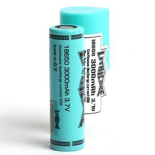 BATERIA LITHICORE 18650 3000MAH 3.7V - LITHICORE