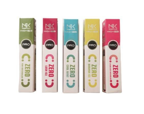 POD DESCARTÁVEL 0% ZERO NICSALT HIGH PRO 1000 PUFFS - MASKKING