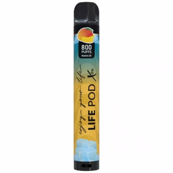 POD DESCARTÁVEL 5% NICSALT 800 PUFFS LIFE POD XTRA - NEW LIFE - Imagem 8