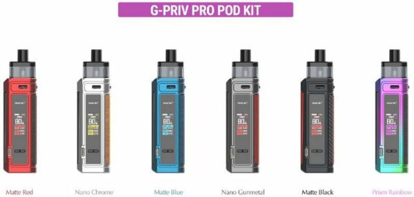 KIT G PRIV PRO POD KIT 80W - SMOK - Imagem 5
