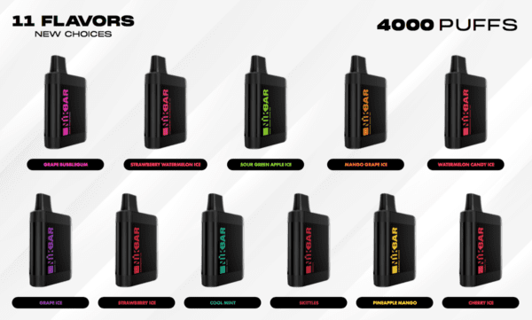 POD DESCARTÁVEL 5% NICSALT 4000 PUFFS - WATERMELON CANDY ICE - NIKBAR - Imagem 4