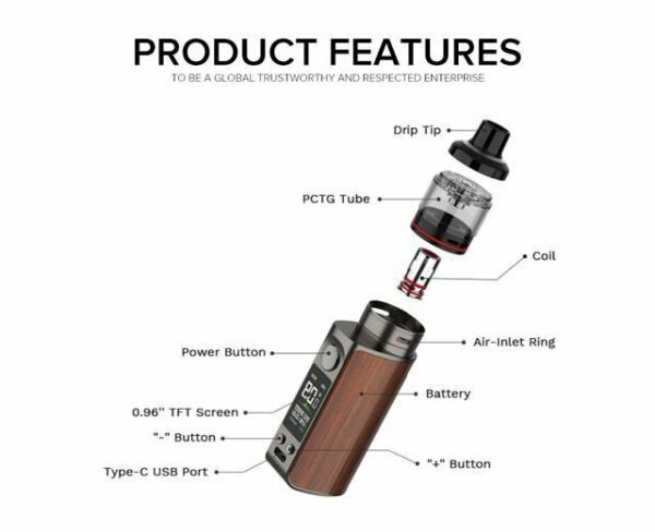 KIT POD LUXE 80 80W 2500MAH - VAPORESSO - Imagem 3