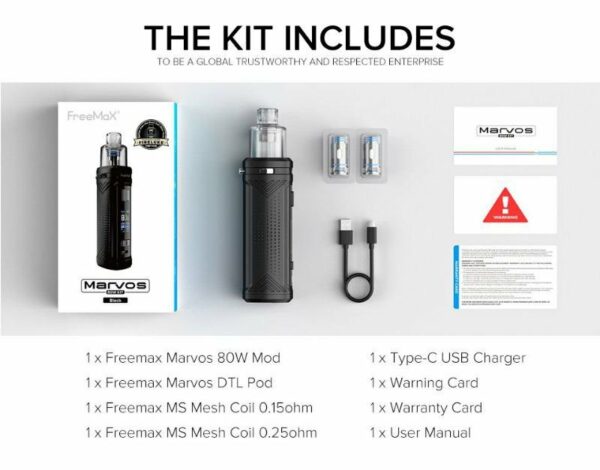 KIT POD MOD MARVOS 80W - FREEMAX - Imagem 6