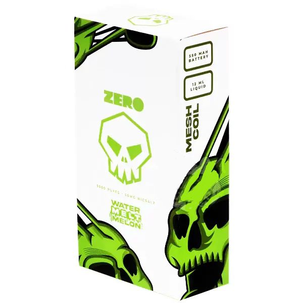 POD DESCARTÁVEL ZERO V5000 5000 PUFFS - WATER MELT MELON - ZERO