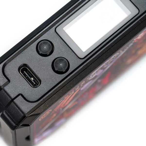 MOD HANNYA II 230W BOX MOD (SEM BATERIAS) - VAPELUSTION - Imagem 4