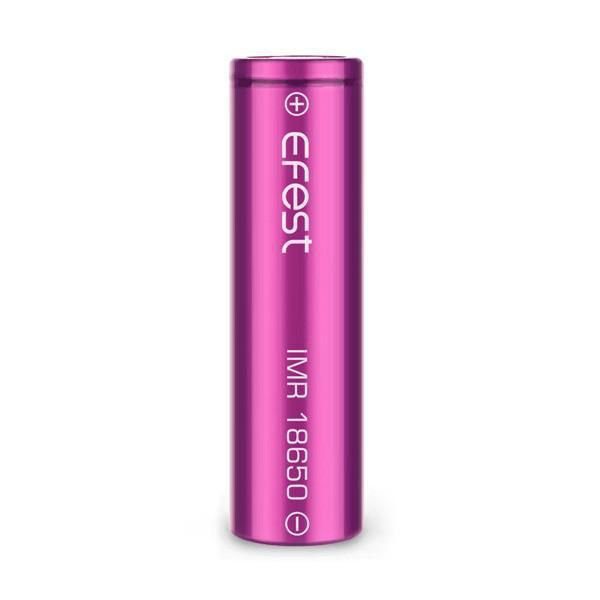 BATERIA 18650 LI-ION EFEST PURPLE 18650 3.7V 2500 MAH HIGH DRAIN 35A - UNITÁRIO