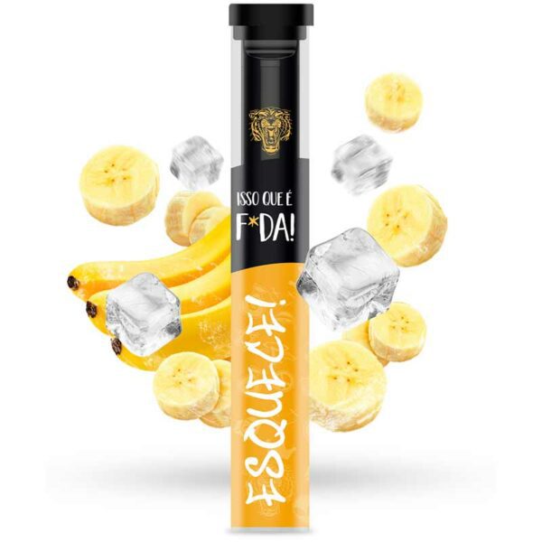 POD DESCARTÁVEL ISSO QUE É FODA! 1000 PUFFS - BANANA ICE - CHILLY BEATS