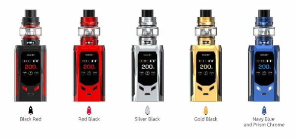 KIT R-KISS 200W C/ ATOMIZADOR TFV8 BABY V2 – SMOK - Imagem 3