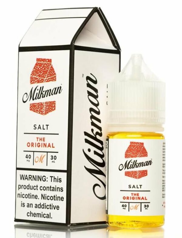 LÍQUIDO SALT NICOTINE - THE ORIGINAL - THE MILKMAN
