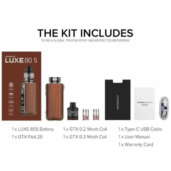 KIT POD LUXE 80 S 80W - VAPORESSO - Imagem 6