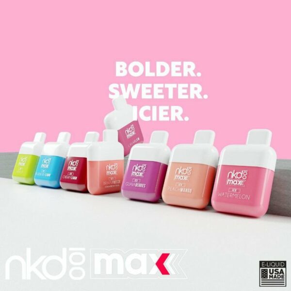 NAKED - POD DESCARTÁVEL NKD MAX 4500 PUFFS - WATERMELON ICE - Imagem 2
