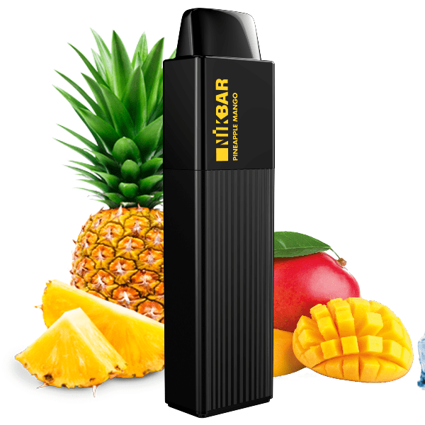 POD DESCARTÁVEL 5% 2500 PUFFS - PINEAPPLE MANGO - NIKBAR