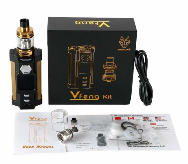 KIT VFENG 230W TC STARTER - SNOWWOLF - Imagem 2