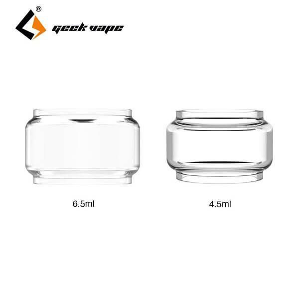 TUBO DE VIDRO DE REPOSIÇÃO PARA CREED RTA 6.5ML S/ ORING - GEEK VAPE